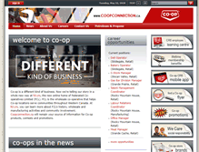 Tablet Screenshot of coopconnection.ca